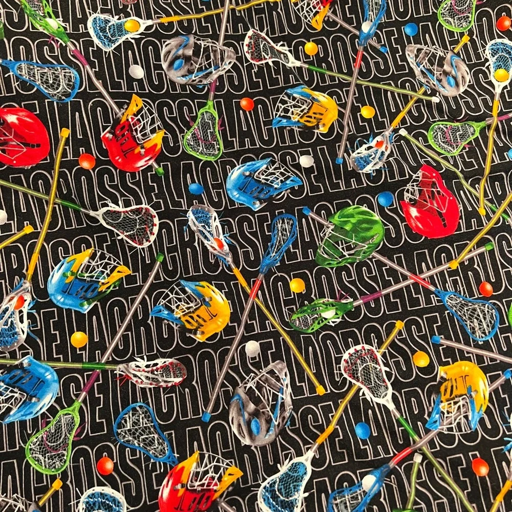 Lacrosse Theme Pillowcase- Regular size